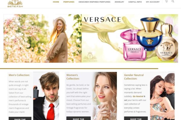 Beneash – eCommerce website